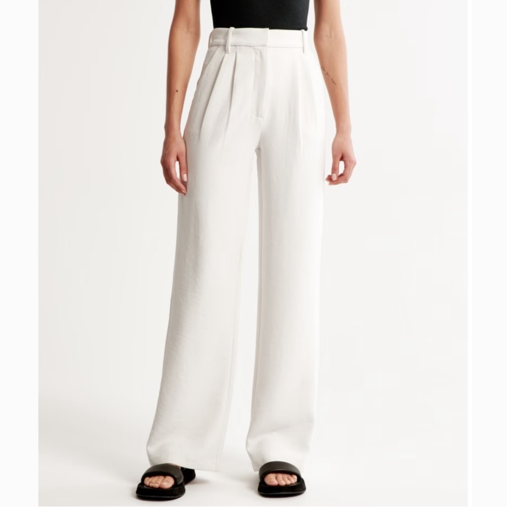Abercrombie Sloane Tailored Premium Crepe Pant, Size 29